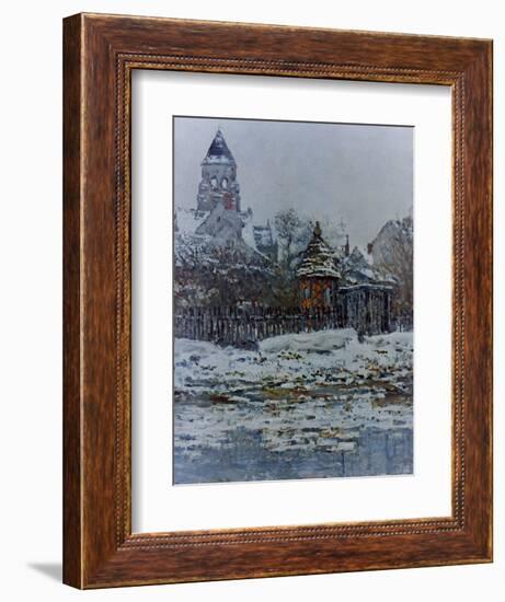 Monet: Church/Veth., 1879-Claude Monet-Framed Giclee Print