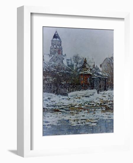 Monet: Church/Veth., 1879-Claude Monet-Framed Giclee Print