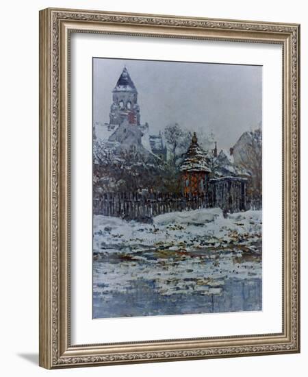 Monet: Church/Veth., 1879-Claude Monet-Framed Giclee Print