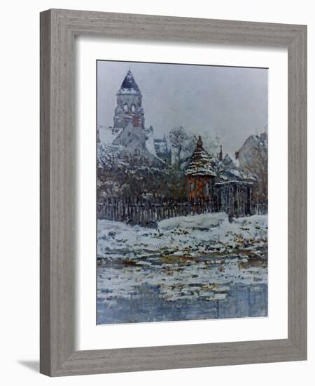 Monet: Church/Veth., 1879-Claude Monet-Framed Giclee Print