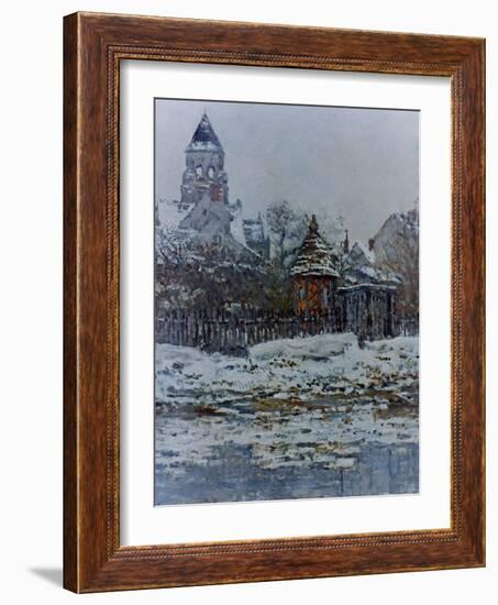 Monet: Church/Veth., 1879-Claude Monet-Framed Giclee Print