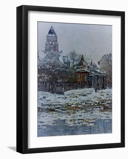 Monet: Church/Veth., 1879-Claude Monet-Framed Giclee Print