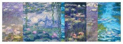Waterlilies I-Monet Deco-Mounted Art Print