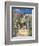Monet: Garden/Vetheuil-Claude Monet-Framed Premium Giclee Print