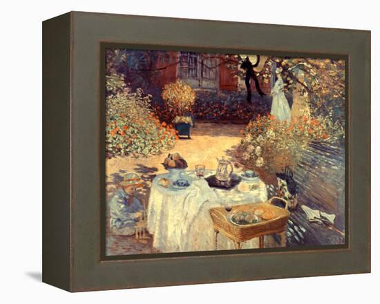 Monet: Luncheon, C1873-Claude Monet-Framed Premier Image Canvas