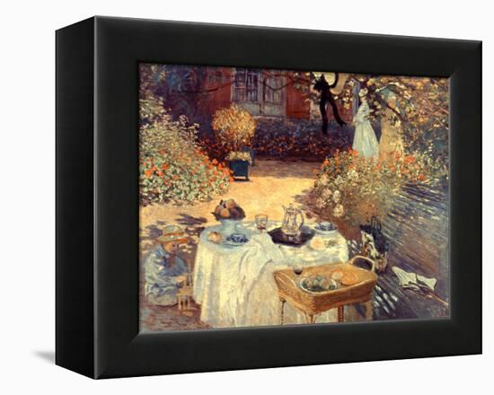 Monet: Luncheon, C1873-Claude Monet-Framed Premier Image Canvas