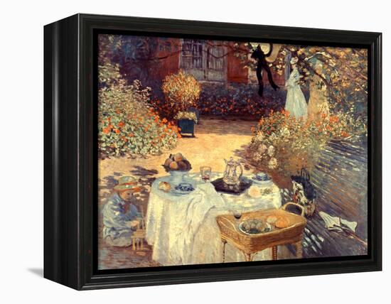 Monet: Luncheon, C1873-Claude Monet-Framed Premier Image Canvas