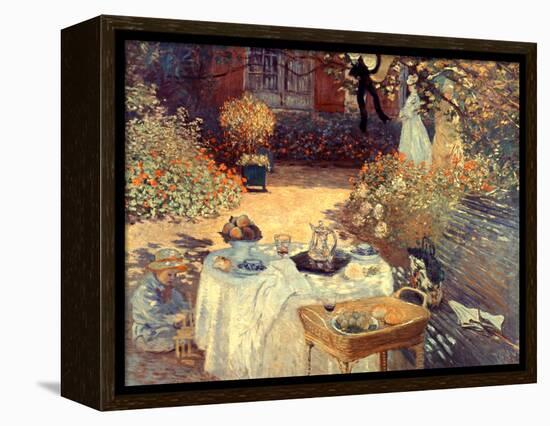 Monet: Luncheon, C1873-Claude Monet-Framed Premier Image Canvas