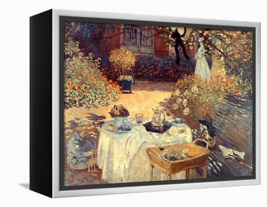 Monet: Luncheon, C1873-Claude Monet-Framed Premier Image Canvas