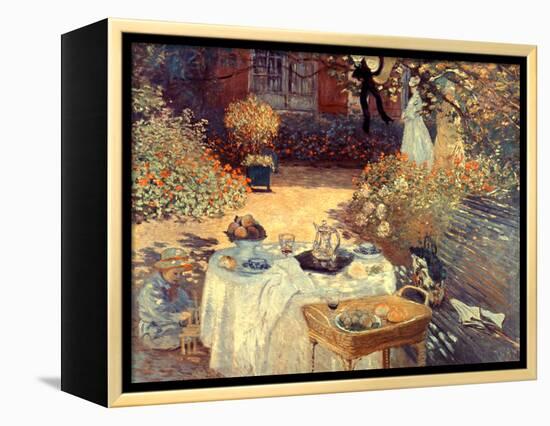 Monet: Luncheon, C1873-Claude Monet-Framed Premier Image Canvas