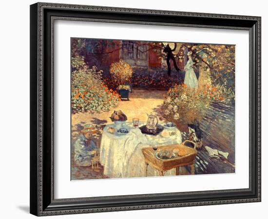 Monet: Luncheon, C1873-Claude Monet-Framed Giclee Print