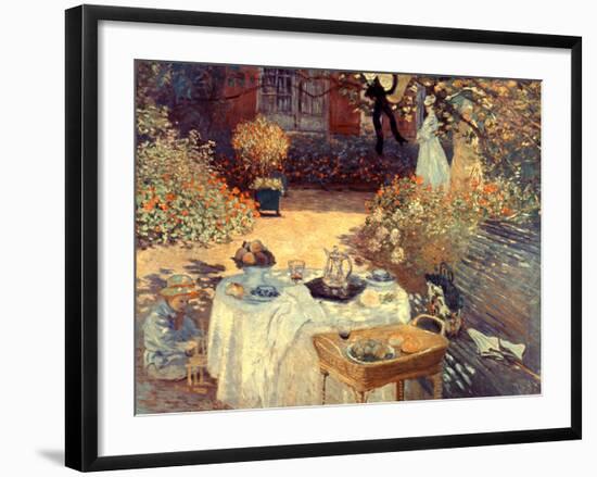 Monet: Luncheon, C1873-Claude Monet-Framed Giclee Print