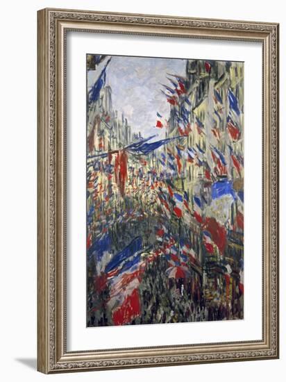 Monet: Montorgeuil, 1878-Claude Monet-Framed Giclee Print