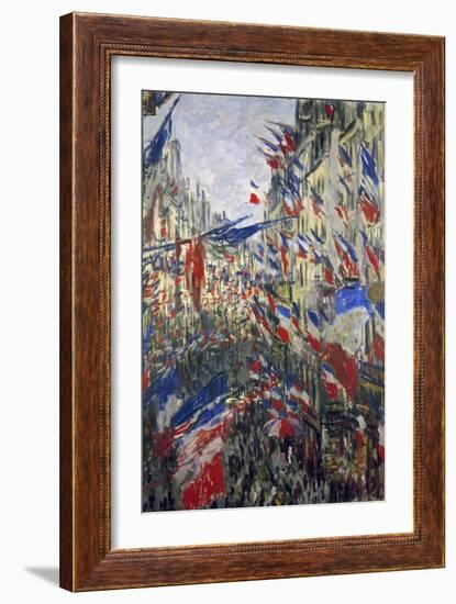 Monet: Montorgeuil, 1878-Claude Monet-Framed Giclee Print