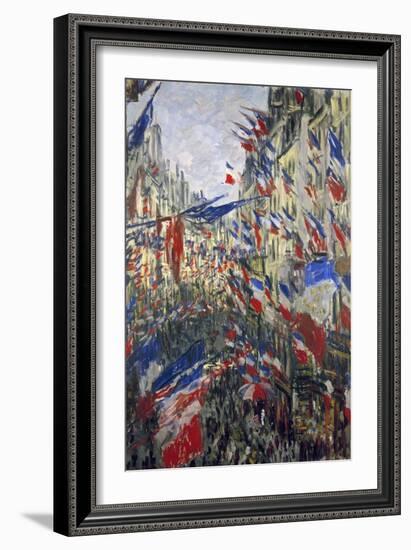 Monet: Montorgeuil, 1878-Claude Monet-Framed Giclee Print