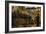 Monet Painting In His Garden In Argenteuil-Claude Monet-Framed Art Print