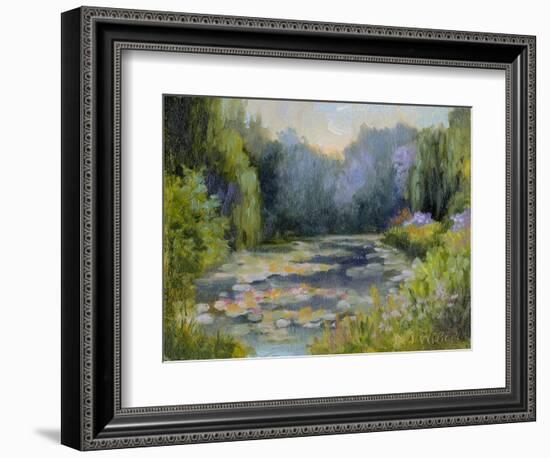 Monet's Garden I-Mary Jean Weber-Framed Art Print