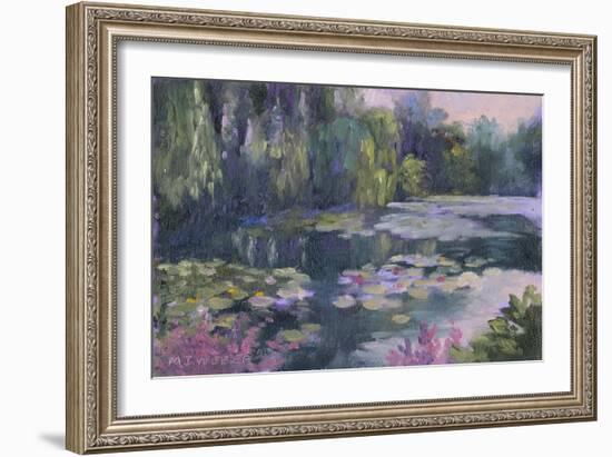 Monet's Garden II-Mary Jean Weber-Framed Art Print