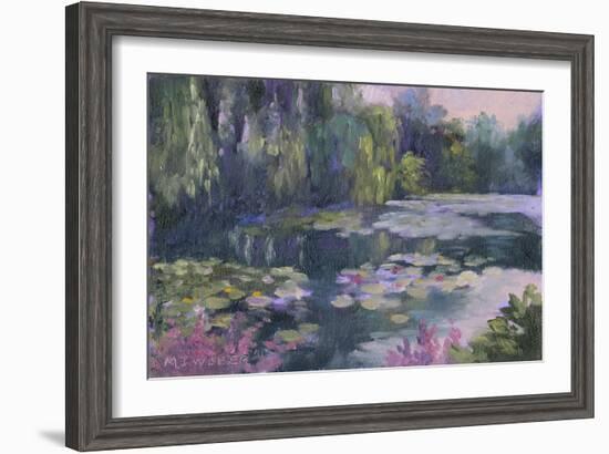 Monet's Garden II-Mary Jean Weber-Framed Art Print