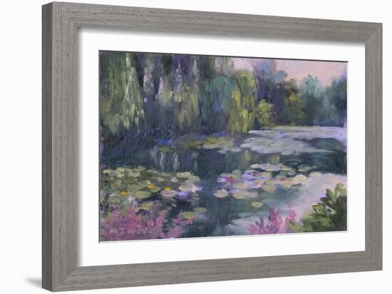 Monet's Garden II-Mary Jean Weber-Framed Art Print