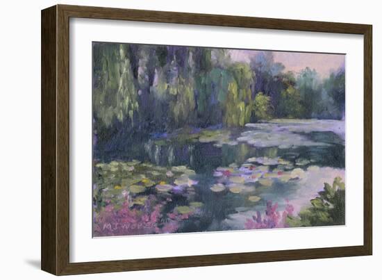 Monet's Garden II-Mary Jean Weber-Framed Art Print