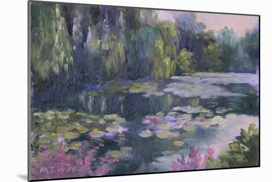 Monet's Garden II-Mary Jean Weber-Mounted Art Print