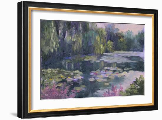 Monet's Garden II-Mary Jean Weber-Framed Art Print