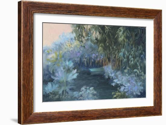 Monet's Garden VII-Mary Jean Weber-Framed Art Print