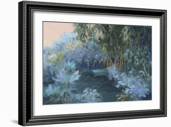 Monet's Garden VII-Mary Jean Weber-Framed Art Print