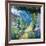 Monet's Garden-Malva-Framed Giclee Print