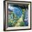 Monet's Garden-Malva-Framed Giclee Print