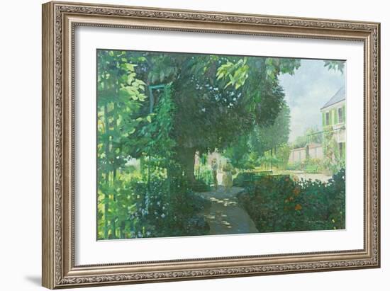 Monet's Garden-William Ireland-Framed Giclee Print