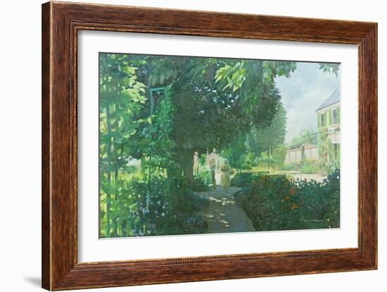 Monet's Garden-William Ireland-Framed Giclee Print