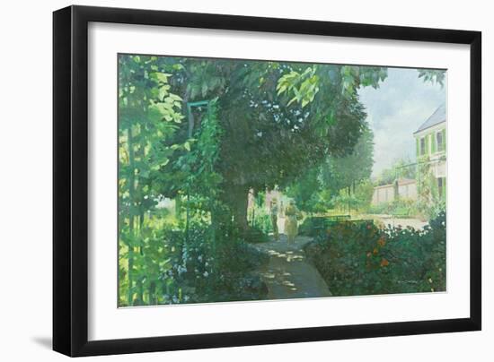 Monet's Garden-William Ireland-Framed Giclee Print