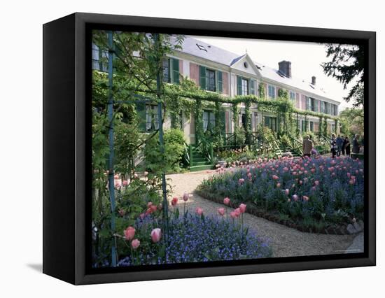 Monet's House and Garden, Giverny, Haute Normandie (Normandy), France-I Vanderharst-Framed Premier Image Canvas