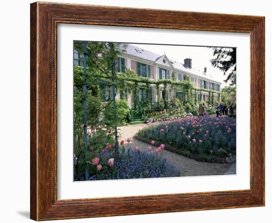 Monet's House and Garden, Giverny, Haute Normandie (Normandy), France-I Vanderharst-Framed Photographic Print