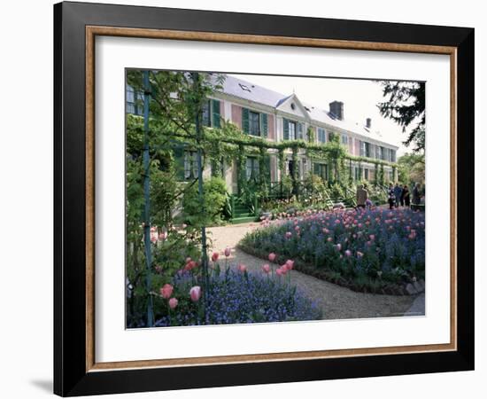 Monet's House and Garden, Giverny, Haute Normandie (Normandy), France-I Vanderharst-Framed Photographic Print