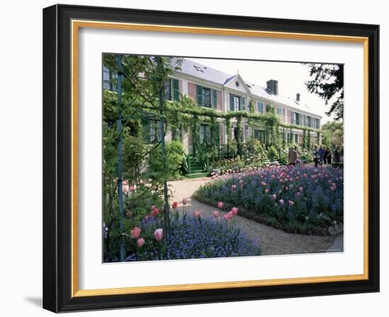 Monet's House and Garden, Giverny, Haute Normandie (Normandy), France-I Vanderharst-Framed Photographic Print