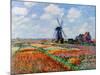 Monet: Tulip Fields, 1886-Claude Monet-Mounted Giclee Print