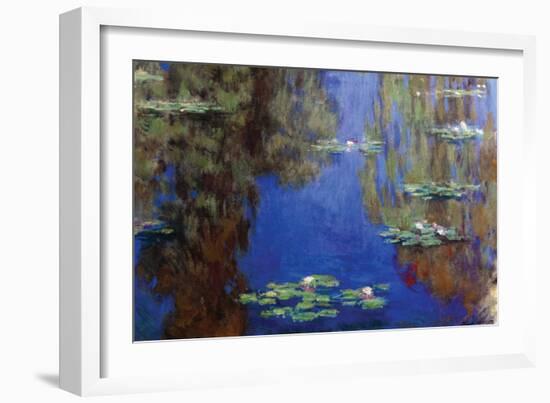 Monet - Water Lilies-Claude Monet-Framed Art Print