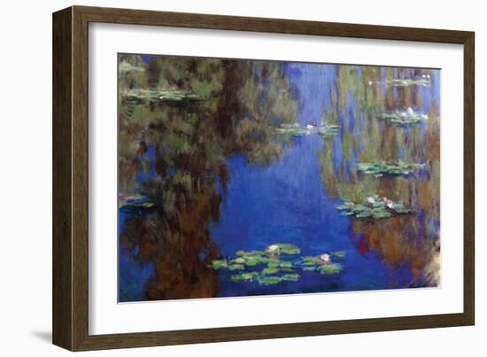 Monet - Water Lilies-Claude Monet-Framed Art Print