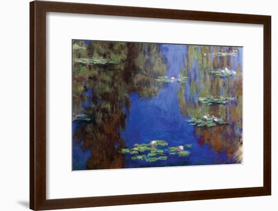 Monet - Water Lilies-Claude Monet-Framed Art Print