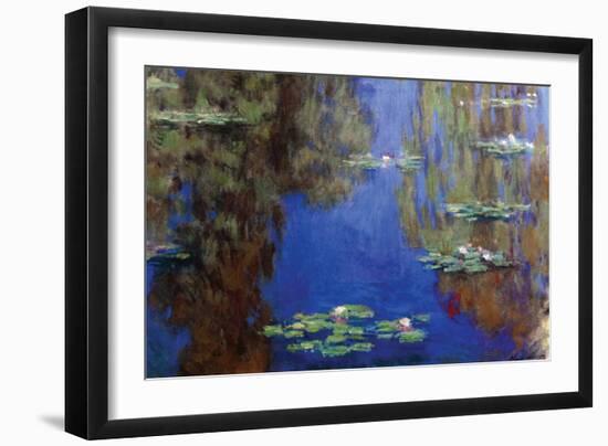 Monet - Water Lilies-Claude Monet-Framed Art Print