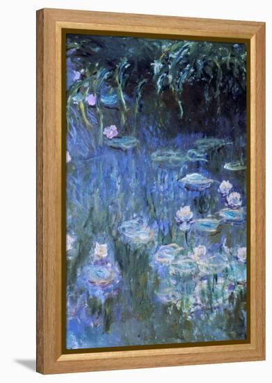 Monet: Waterlilies-Claude Monet-Framed Premier Image Canvas