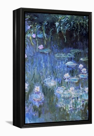 Monet: Waterlilies-Claude Monet-Framed Premier Image Canvas