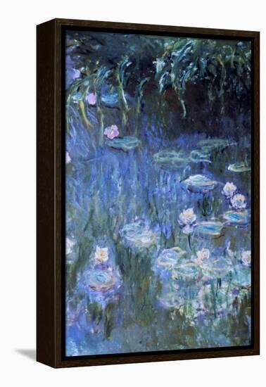 Monet: Waterlilies-Claude Monet-Framed Premier Image Canvas