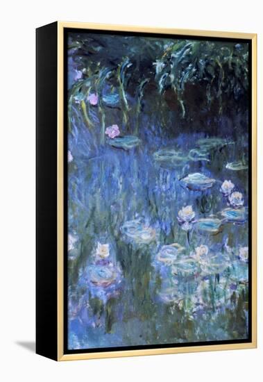 Monet: Waterlilies-Claude Monet-Framed Premier Image Canvas