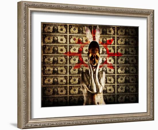Money, 2013-Johan Lilja-Framed Giclee Print