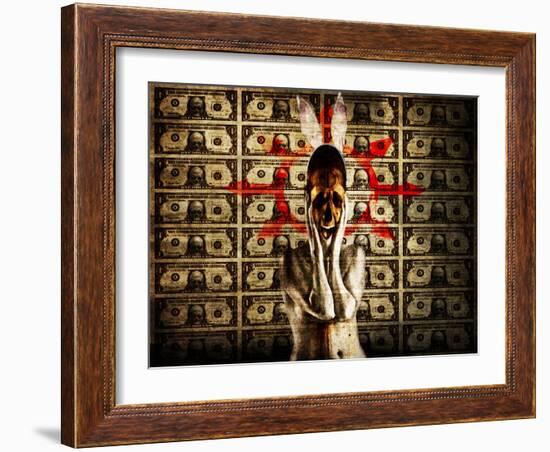 Money, 2013-Johan Lilja-Framed Giclee Print