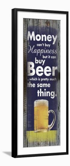 Money Beer Tall-Lauren Gibbons-Framed Art Print